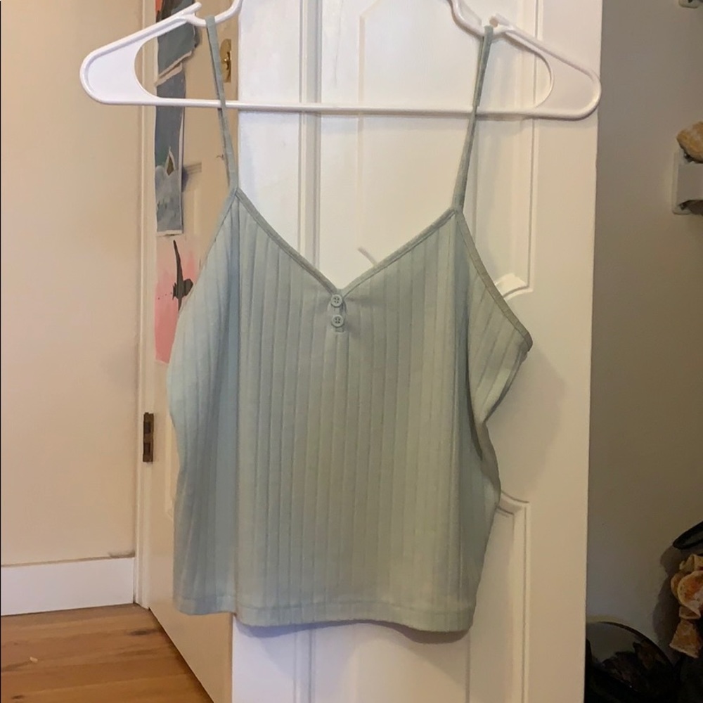 Green forever 21 tank top